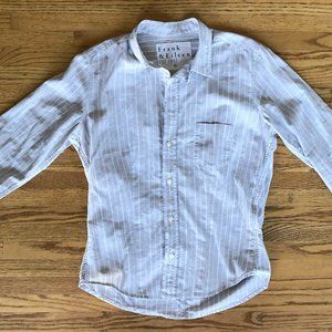 FRANK & EILEEN Stripe Button Down Shirt Women's XS